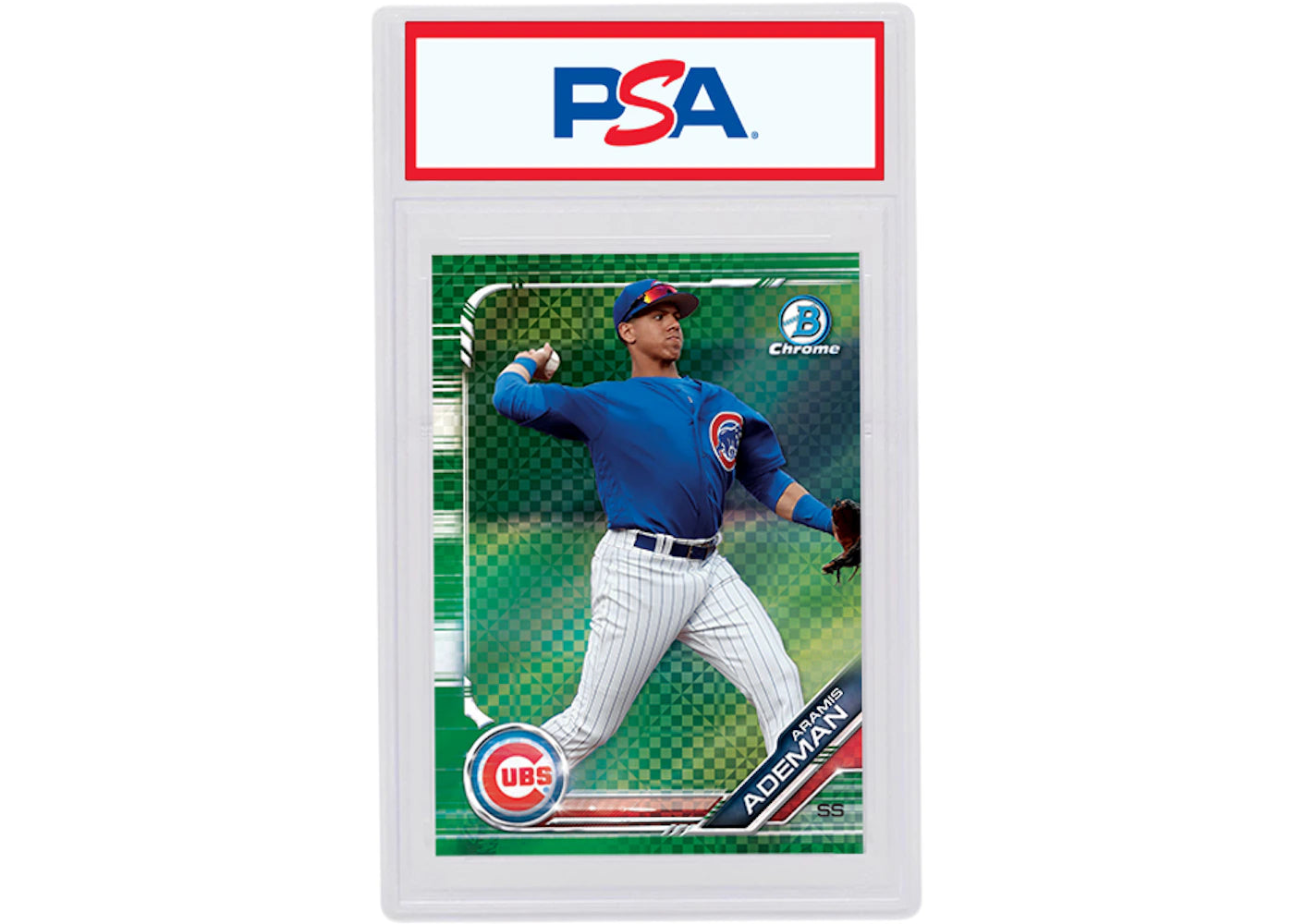Aramis Ademan 2019 Bowman Chrome X Green X-Fractor /31 BCP-208 (PSA or BGS Graded)