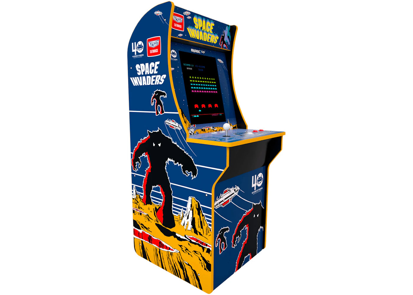 Arcade1UP Space Invaders Arcade Machine