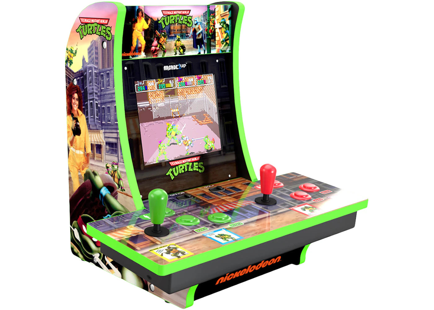 Arcade1UP Teenage Mutant Ninja Turtles 2-Player Counter-Cade