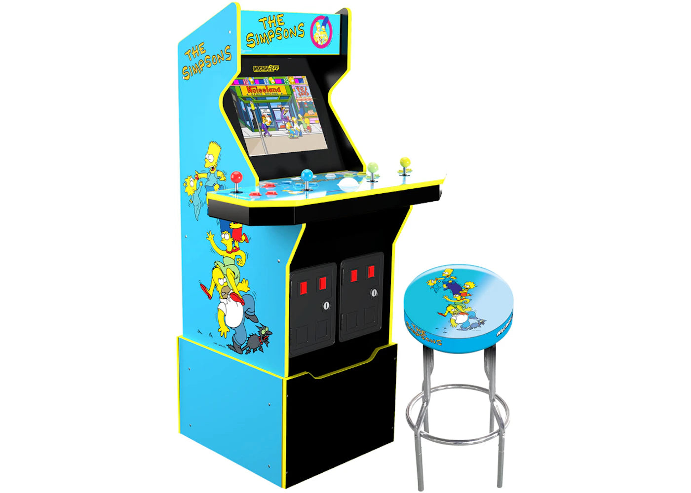 Arcade1UP The Simpsons Arcade Machine – Side Kicks