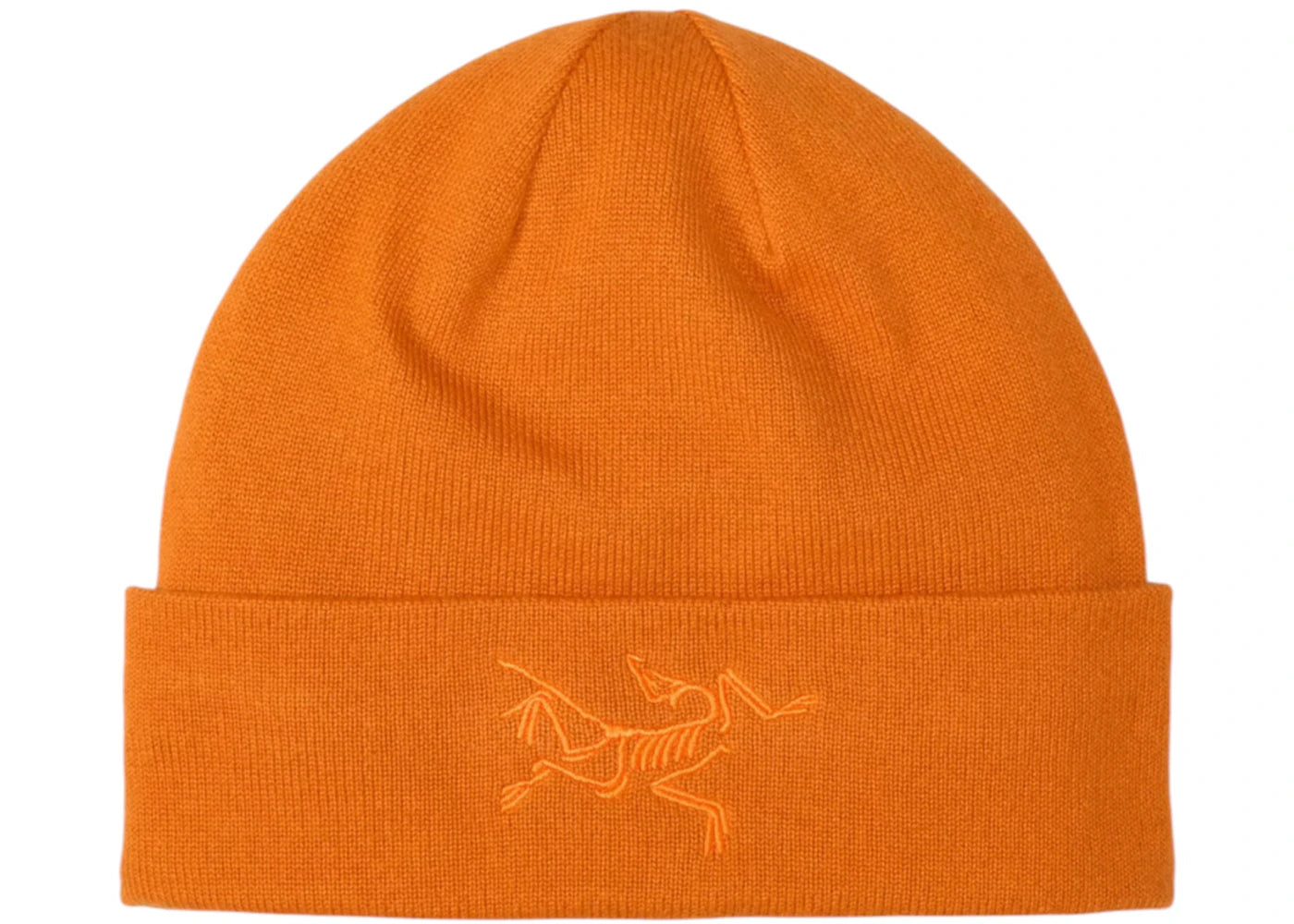 Arc'teryx Embroidered Bird Toque Beanie Copper Sky/Blaze