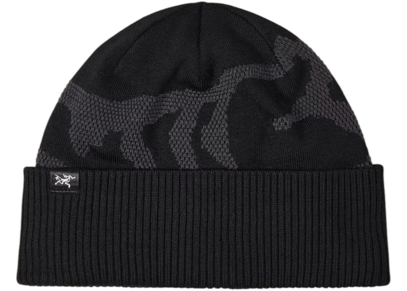 Arc'teryx Grotto Rib Toque Beanie Black/Graphite