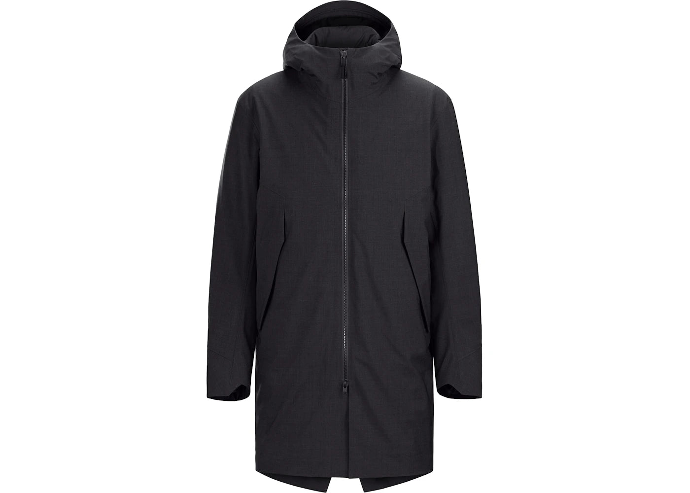 Arc'teryx Veilance Monitor Insulated Tech Wool Coat Black Heather