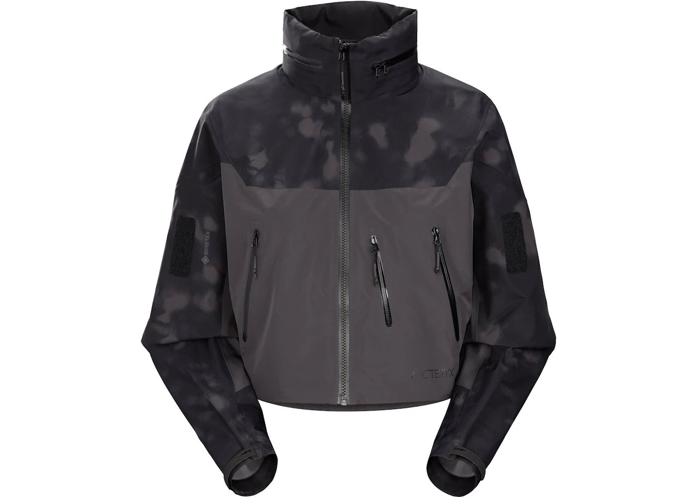 Arc'teryx Womens Olena Komorebi Cropped Jacket Black Basalt