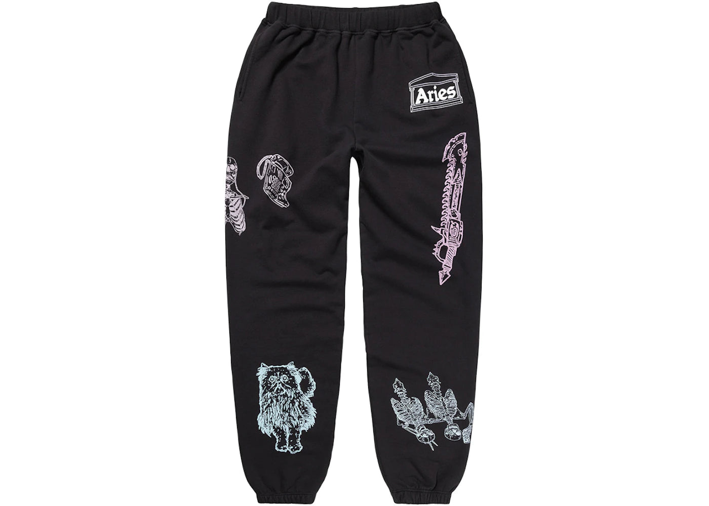 Aries Cybin Sweatpants Black