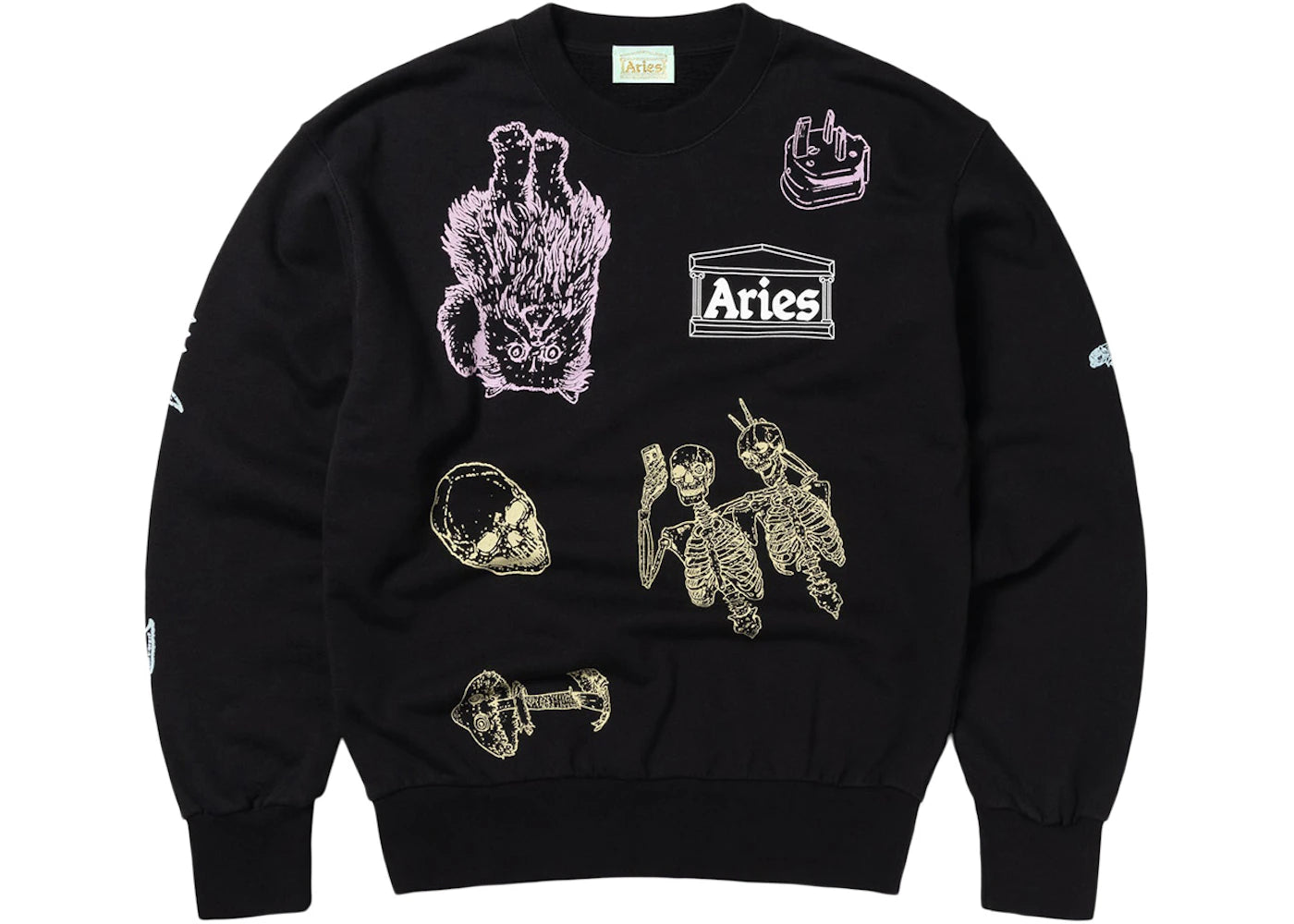 Aries Cybin Sweatshirt Black