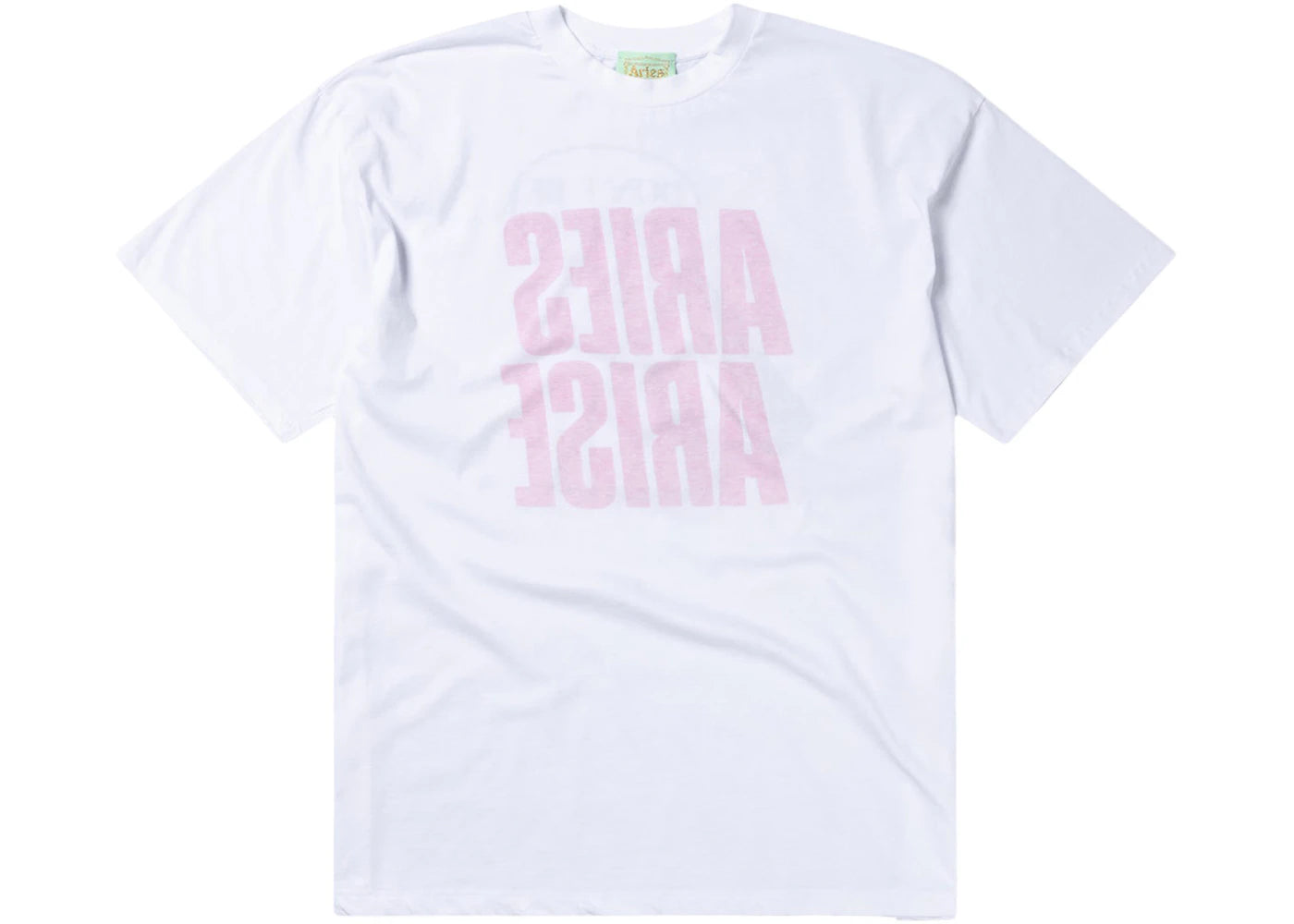 Aries Don't Be A... Inside Out Tee White