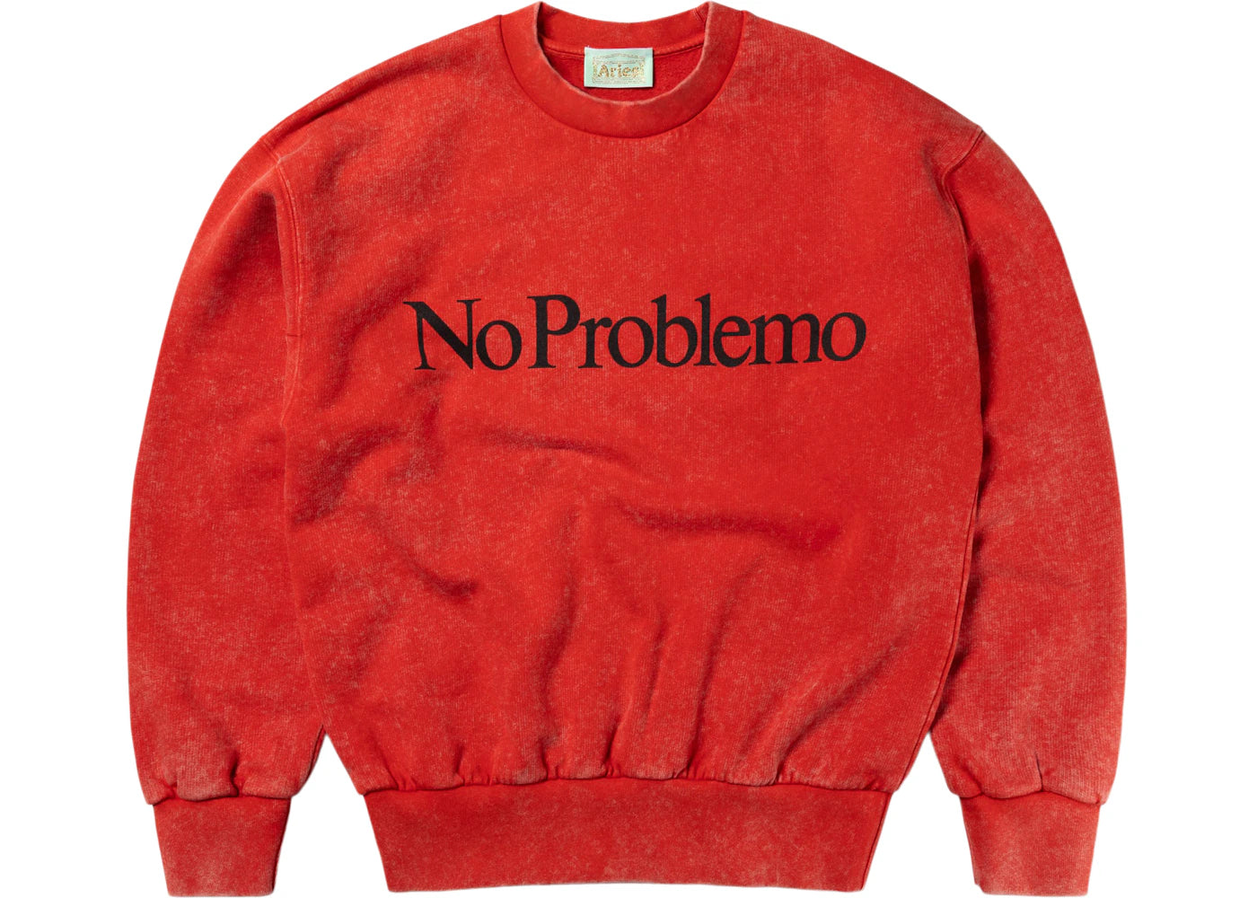 Aries No Problemo Acid Sweatshirt Red