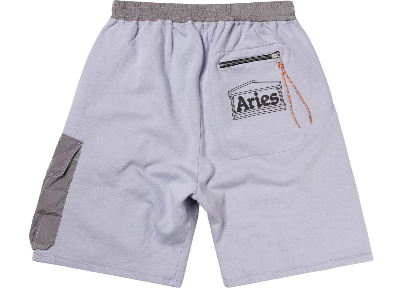 Aries Nylon Hybrid Short Lilac