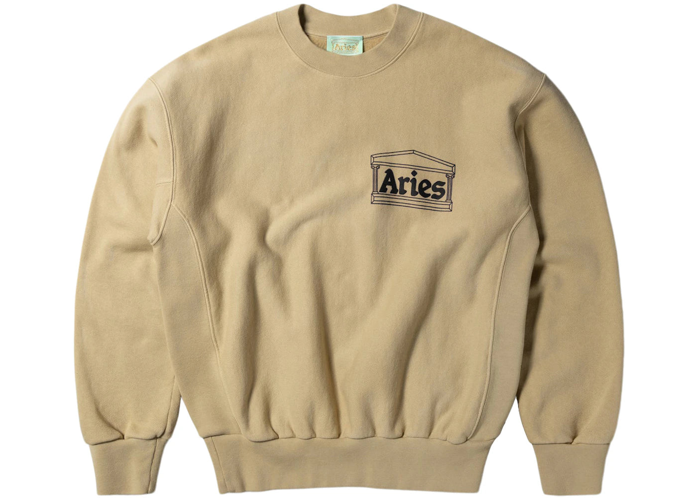 Aries Premium Temple Sweatshirt Pebble