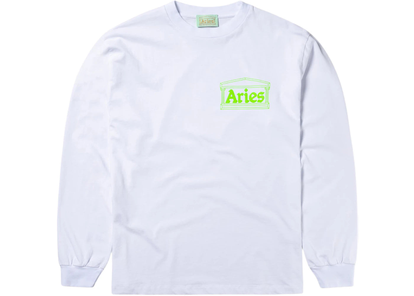 Aries Temple L/S L/S T-shirt White