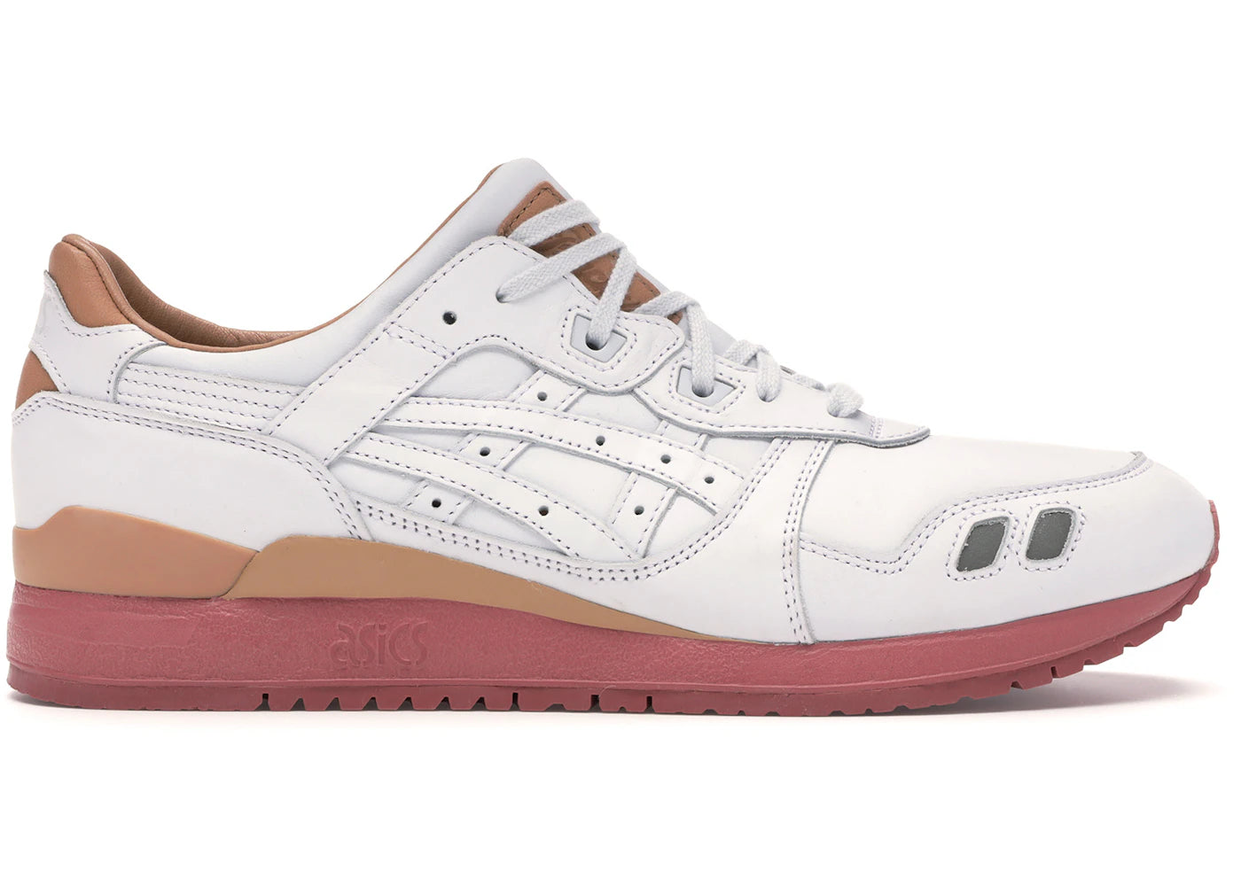 ASICS Gel-Lyte III Packer Shoes x J. Crew White Buck