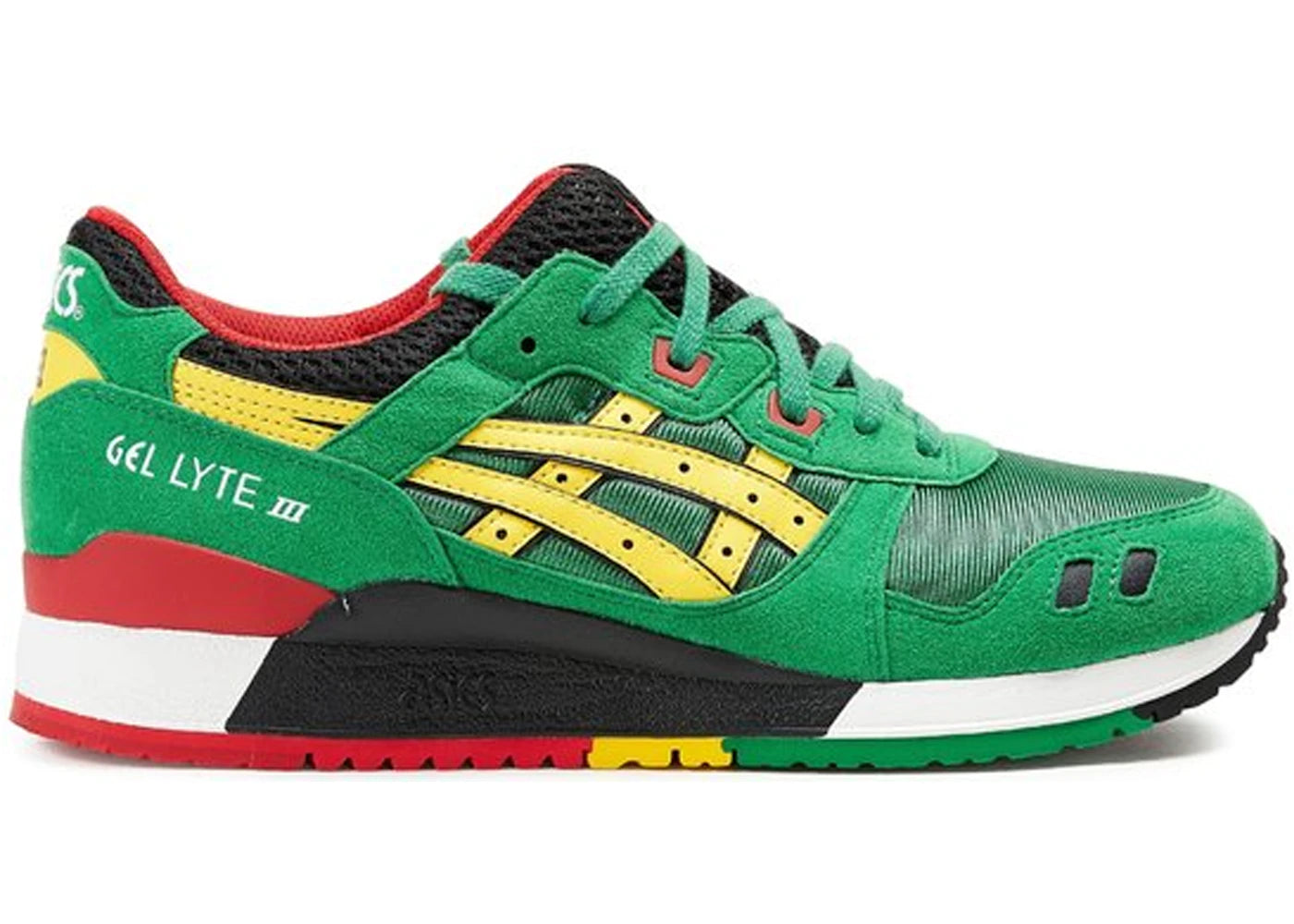 ASICS Gel-Lyte III Rasta Pack Green