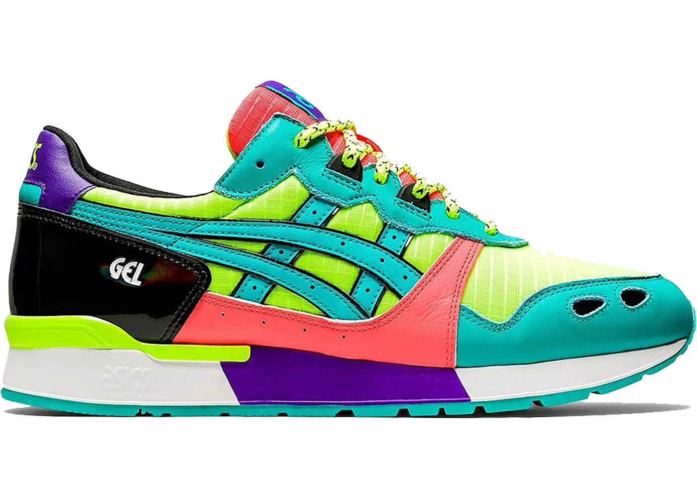 ASICS Gel-Lyte Neon Seaglass Safety Yellow