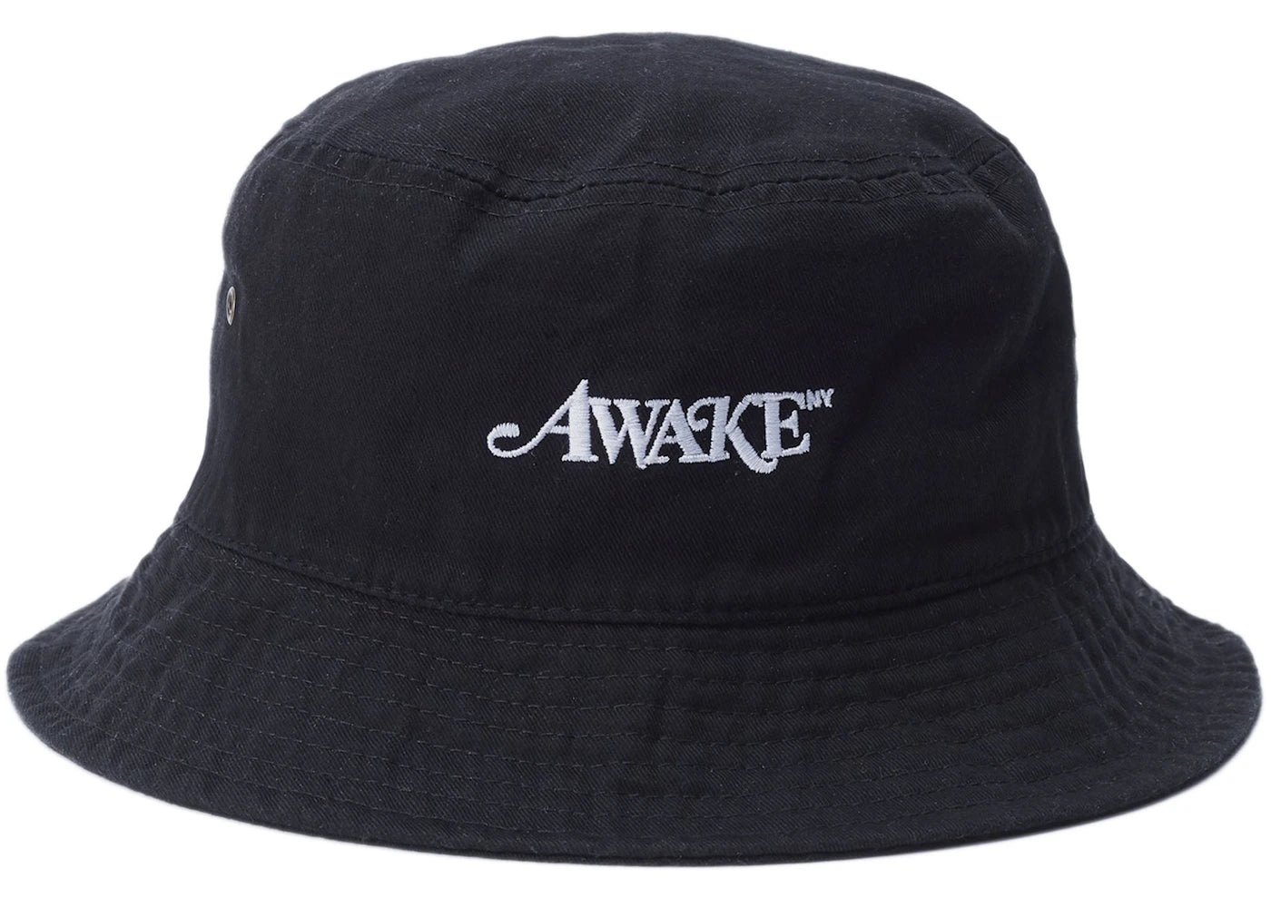 Awake Classic Logo Bucket Hat Black