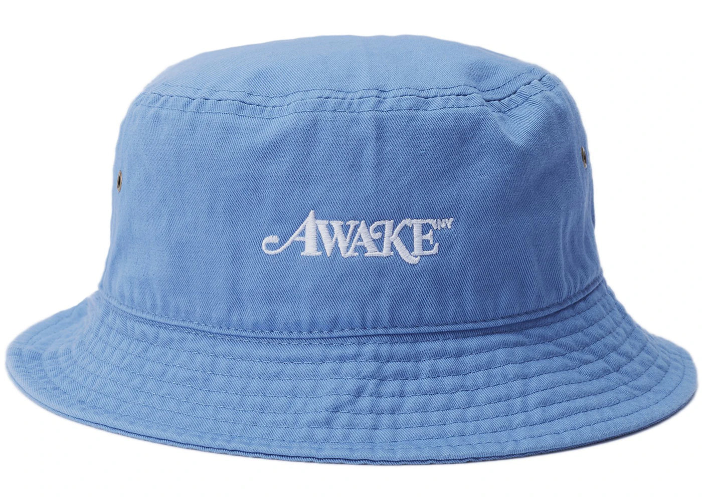 Awake Classic Logo Bucket Hat Blue