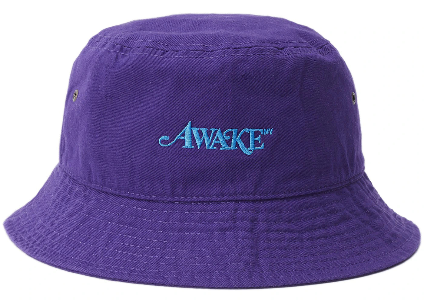 Awake Classic Logo Bucket Hat Purple