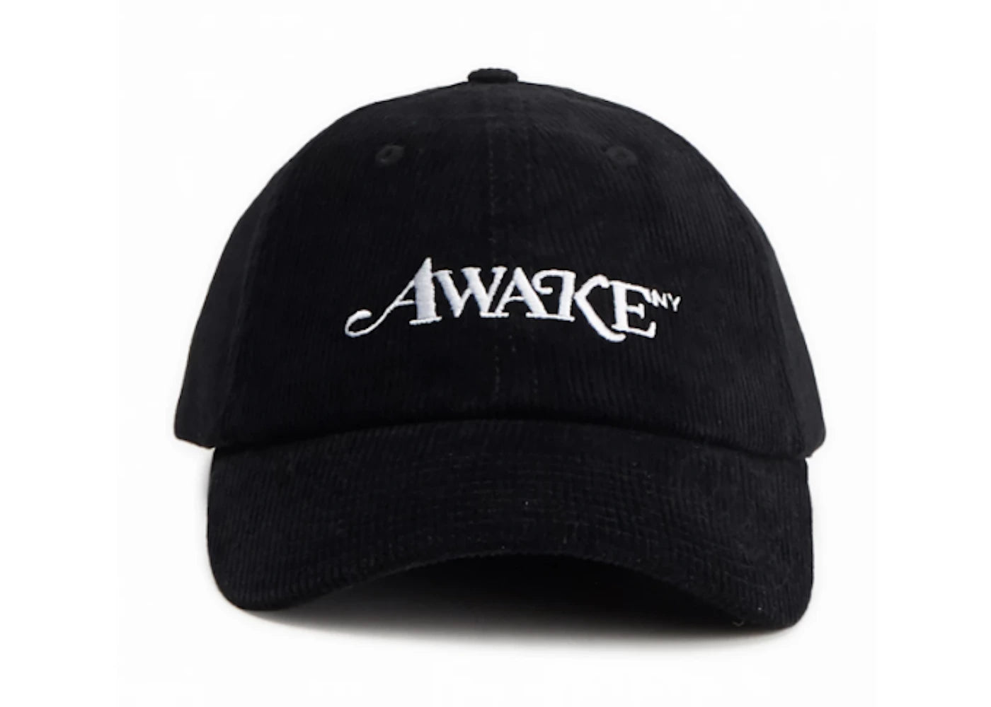 Awake Corduroy Classic Logo Dad Hat Black