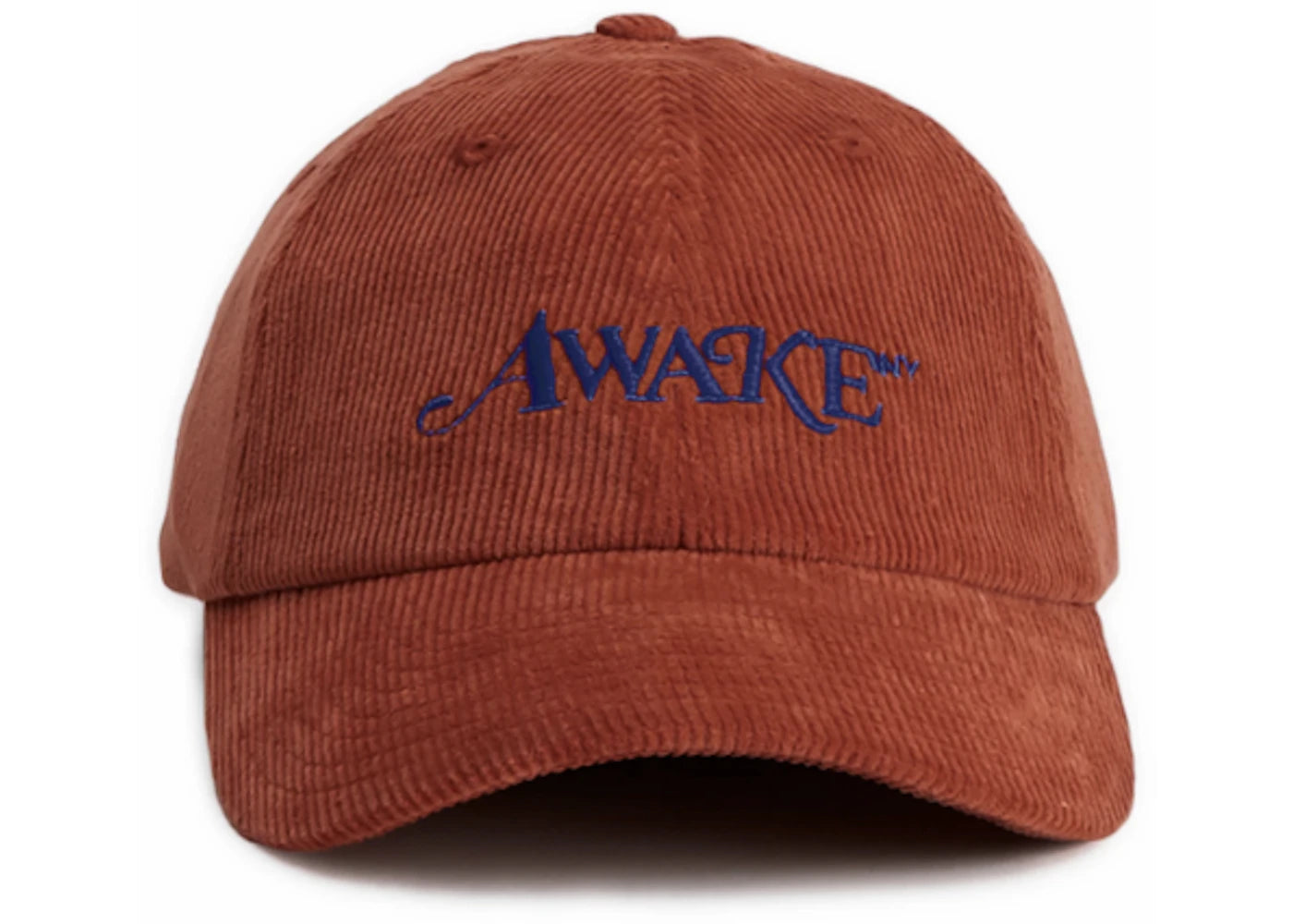 Awake Corduroy Classic Logo Dad Hat Orange