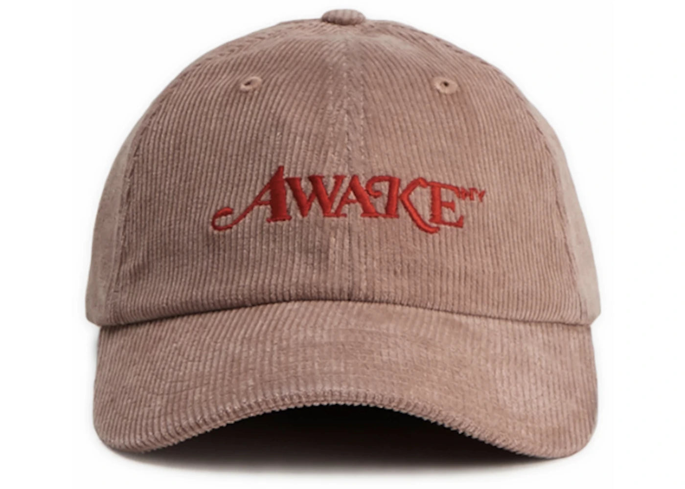 Awake Corduroy Classic Logo Dad Hat Pink