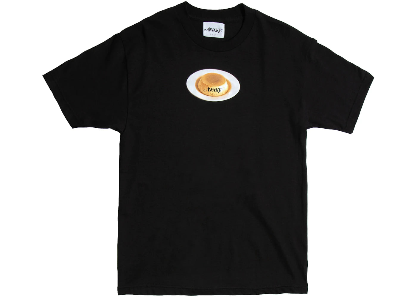 Awake Flan Tee Black