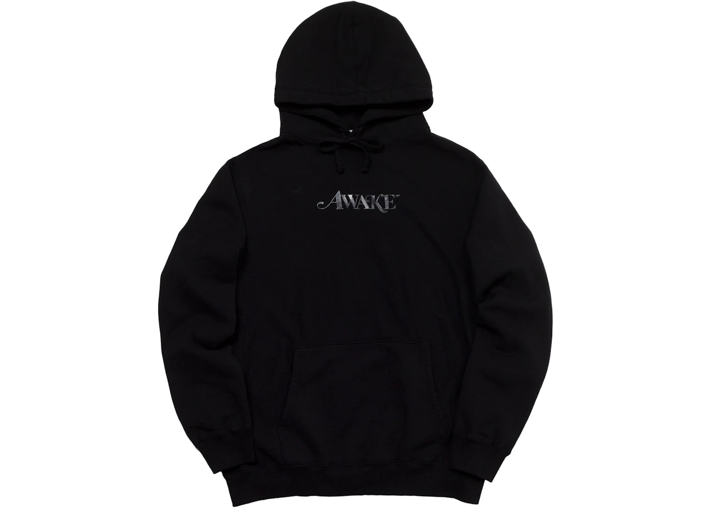 Awake Gel Logo Hoodie Black
