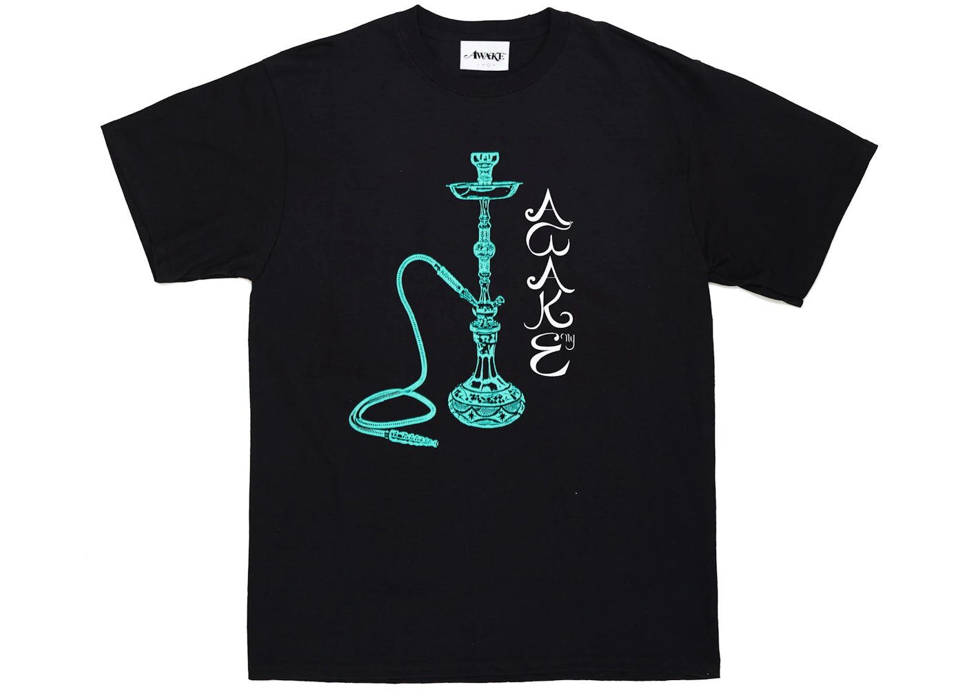 Awake Hookah Tee Black
