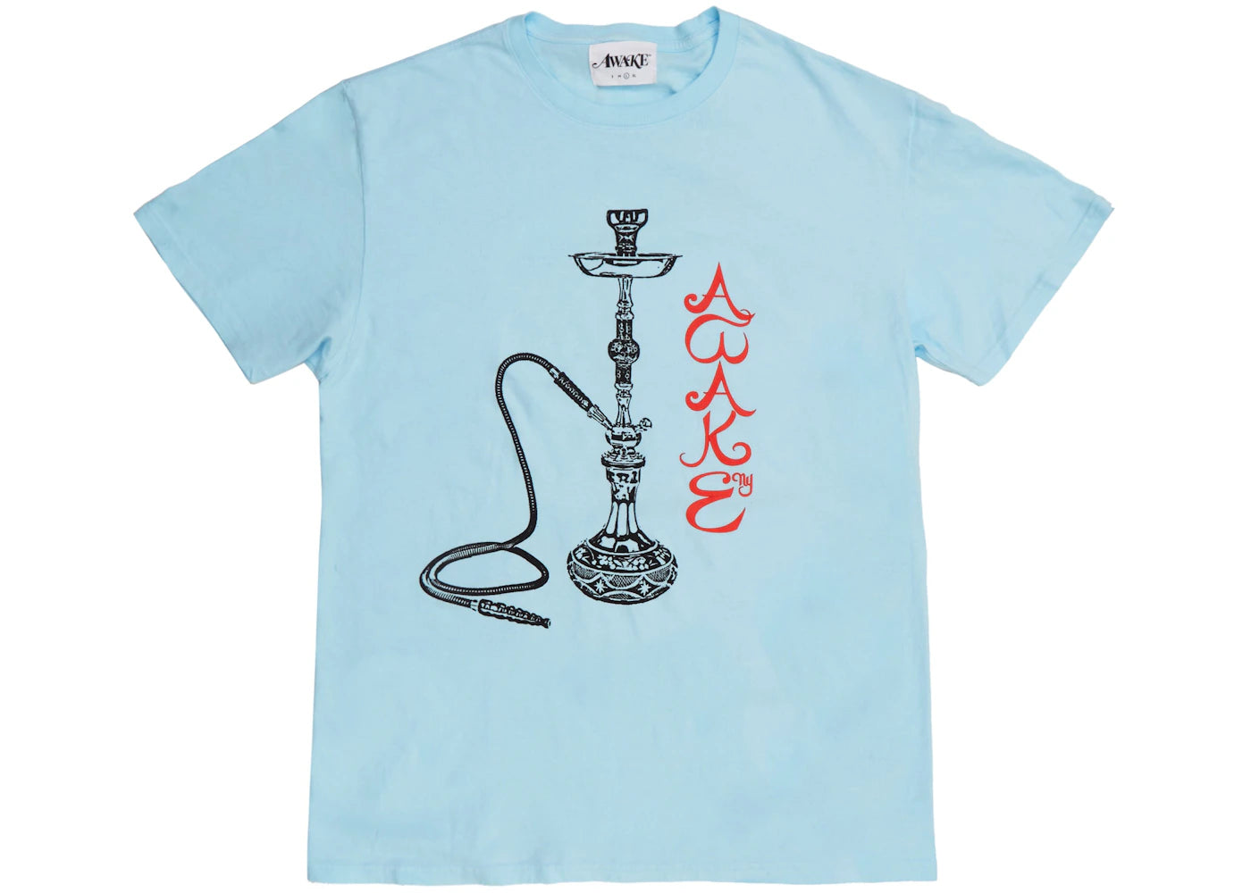Awake Hookah Tee Glacier