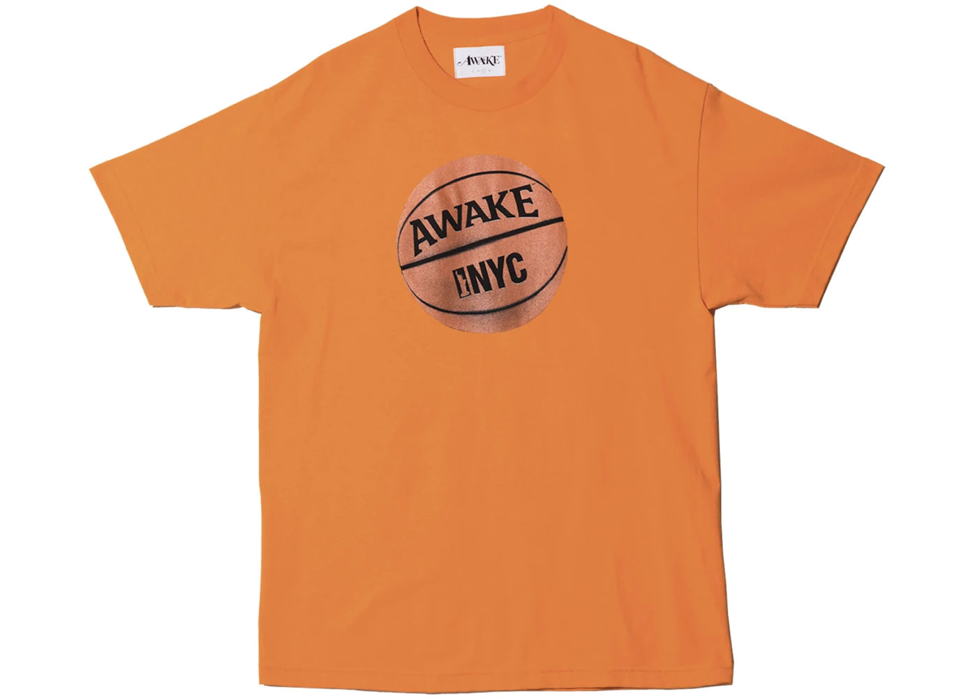 Awake Hoop Tee Orange