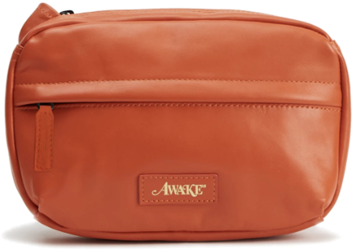 Awake Leather Sidebag Orange