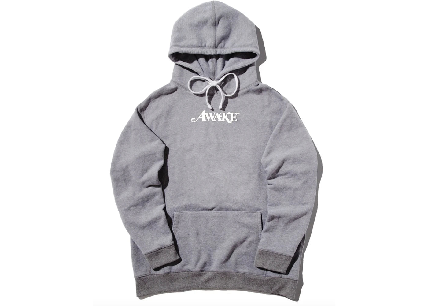Awake Metallic Foil Logo Hoodie Gray