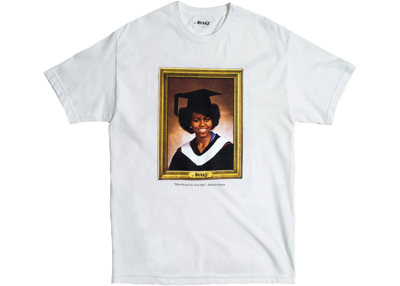 Awake Michelle Tee White