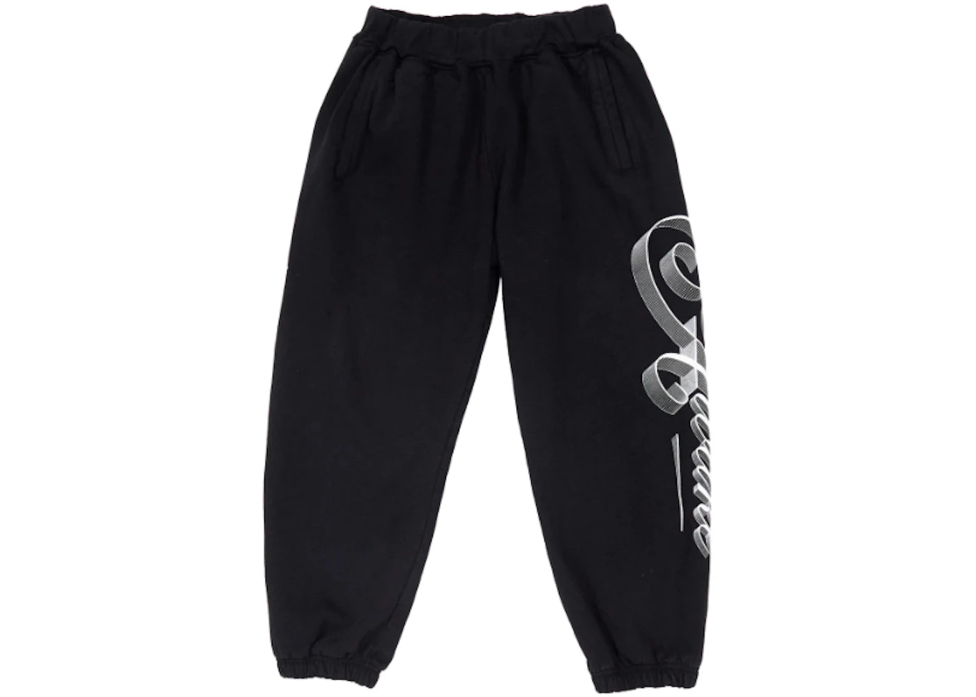 Awake Ribbon Script Logo Sweatpant Black