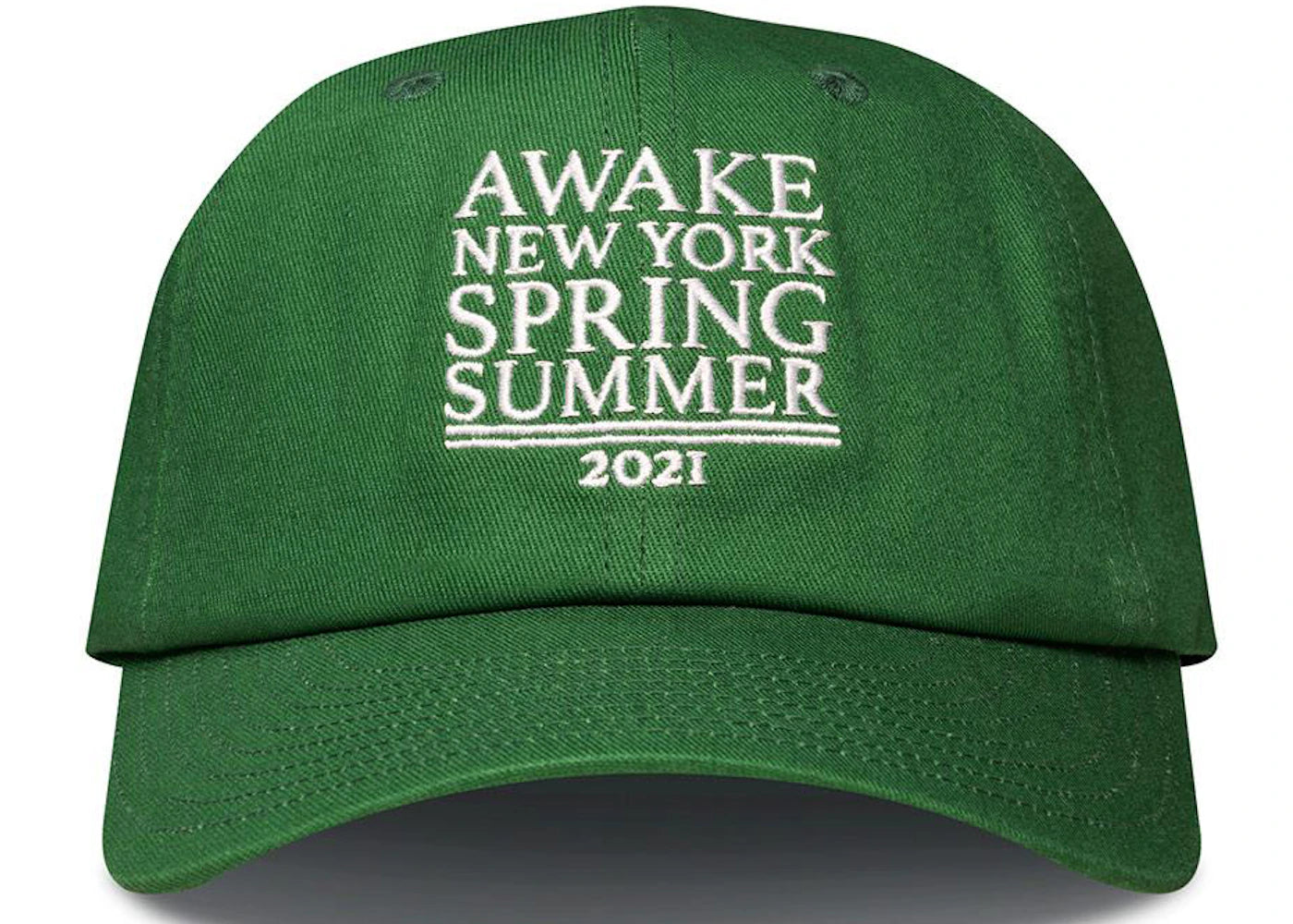 Awake SS21 6 Panel Hat Green