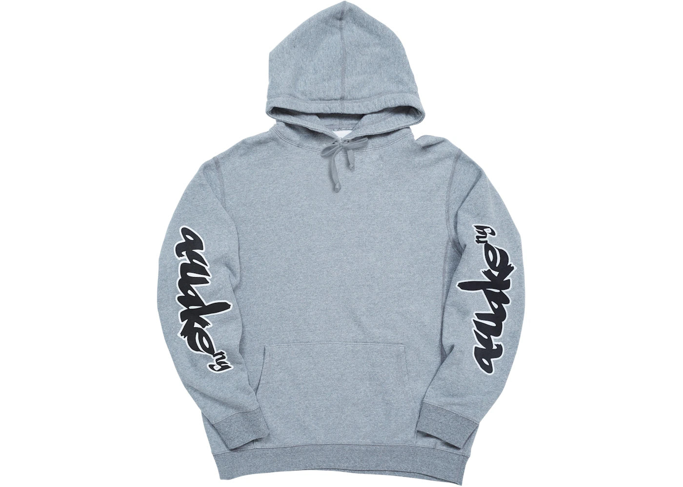 Awake Side Sleeve Logo Hoodie Heather Grey