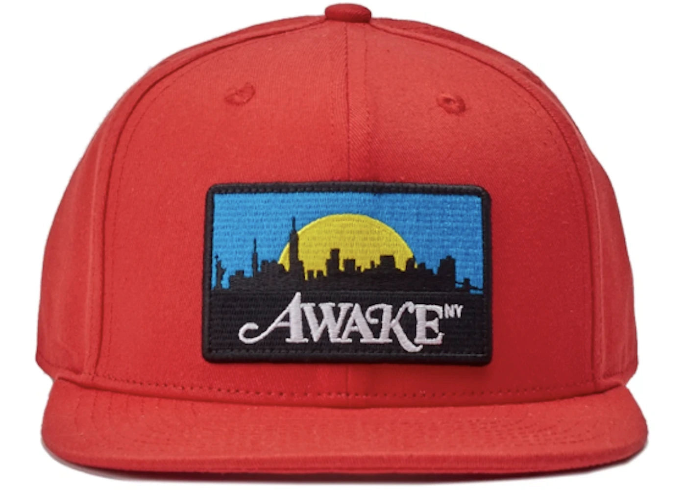 Awake Skyline Hat Red