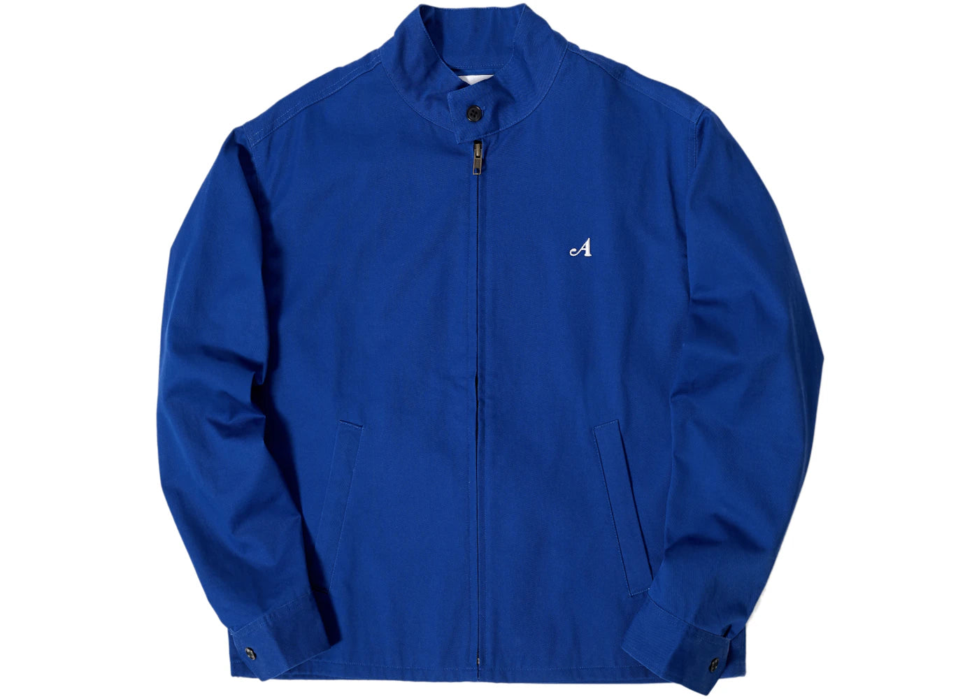 Awake Split Logo Harrington Patch Jacket Blue