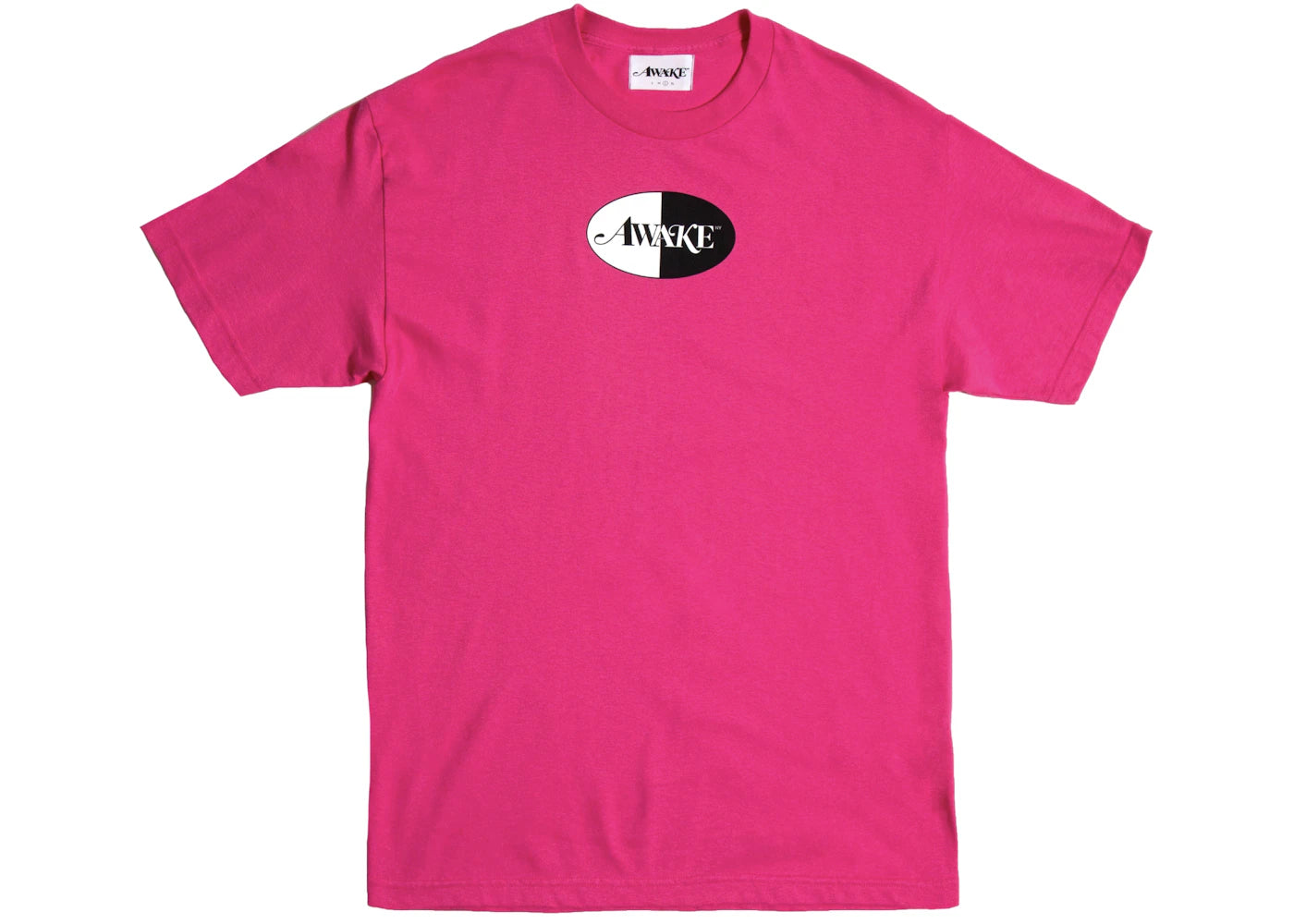 Awake Split Logo Tee Magenta