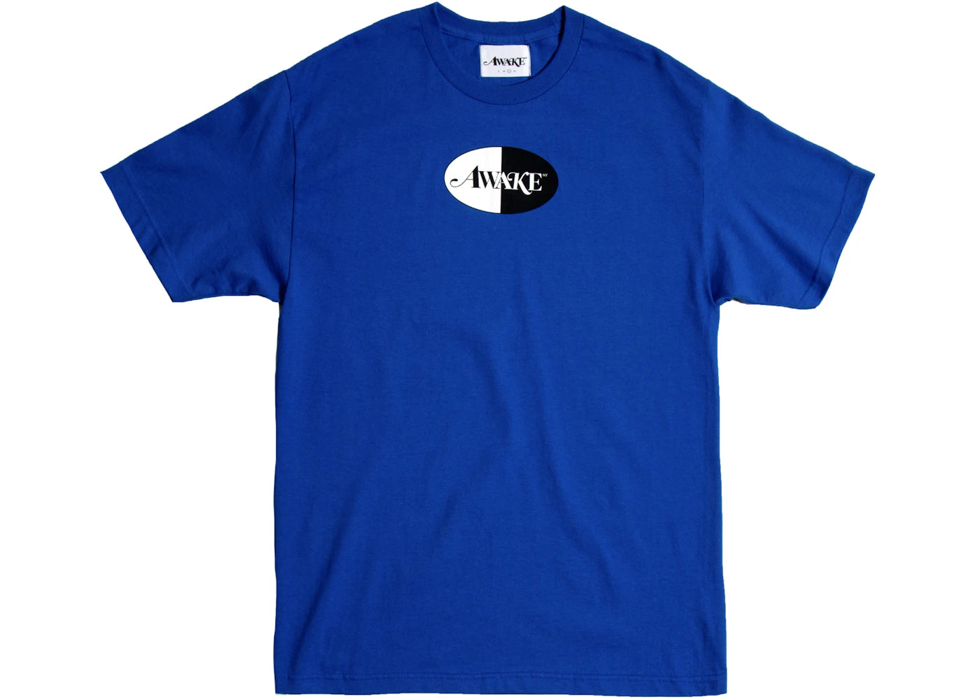 Awake Split Logo Tee Royal Blue