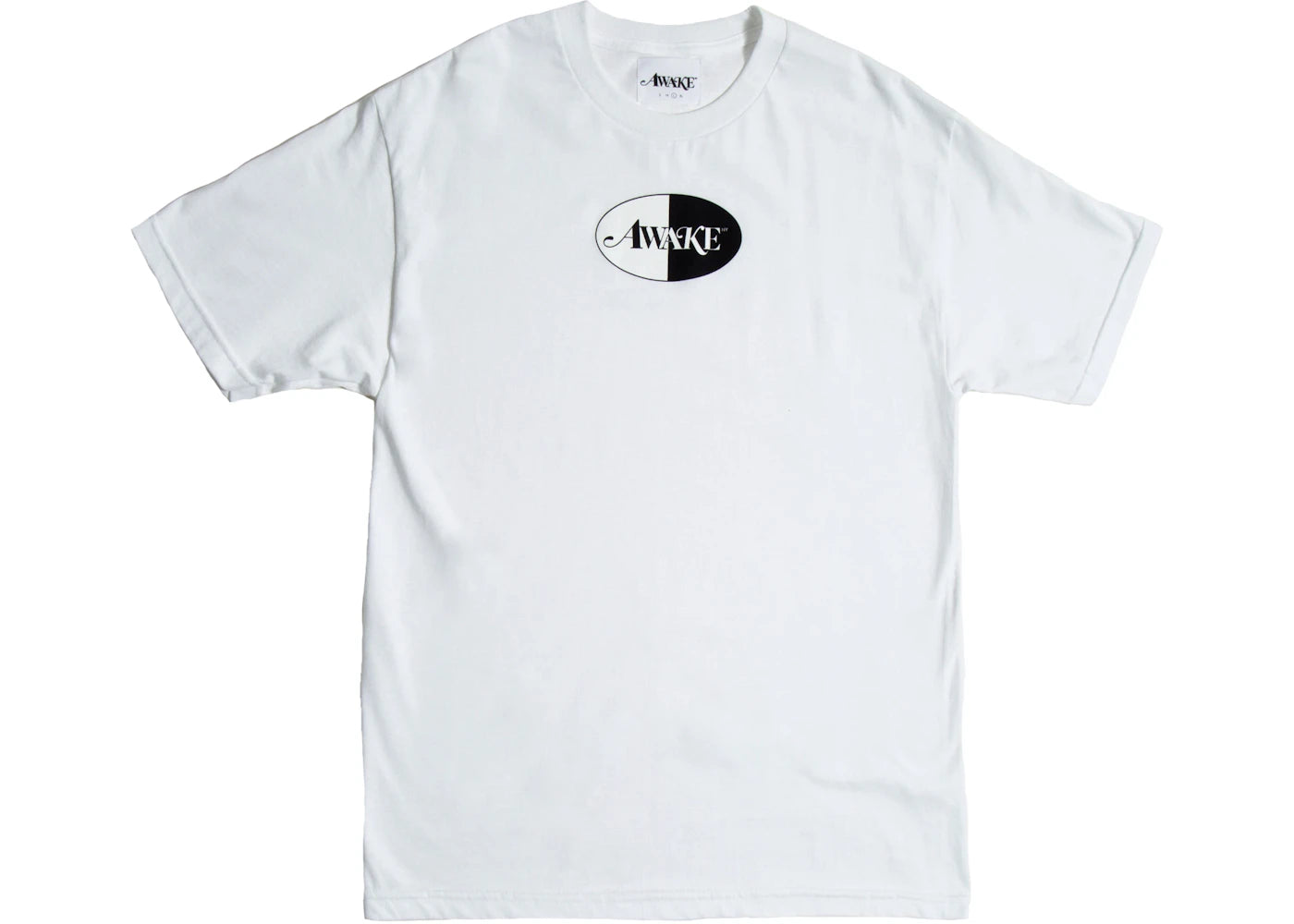 Awake Split Logo Tee White