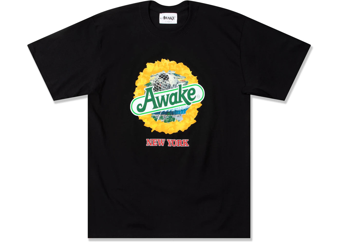 Awake Strawberry Kiwi T-shirt Black