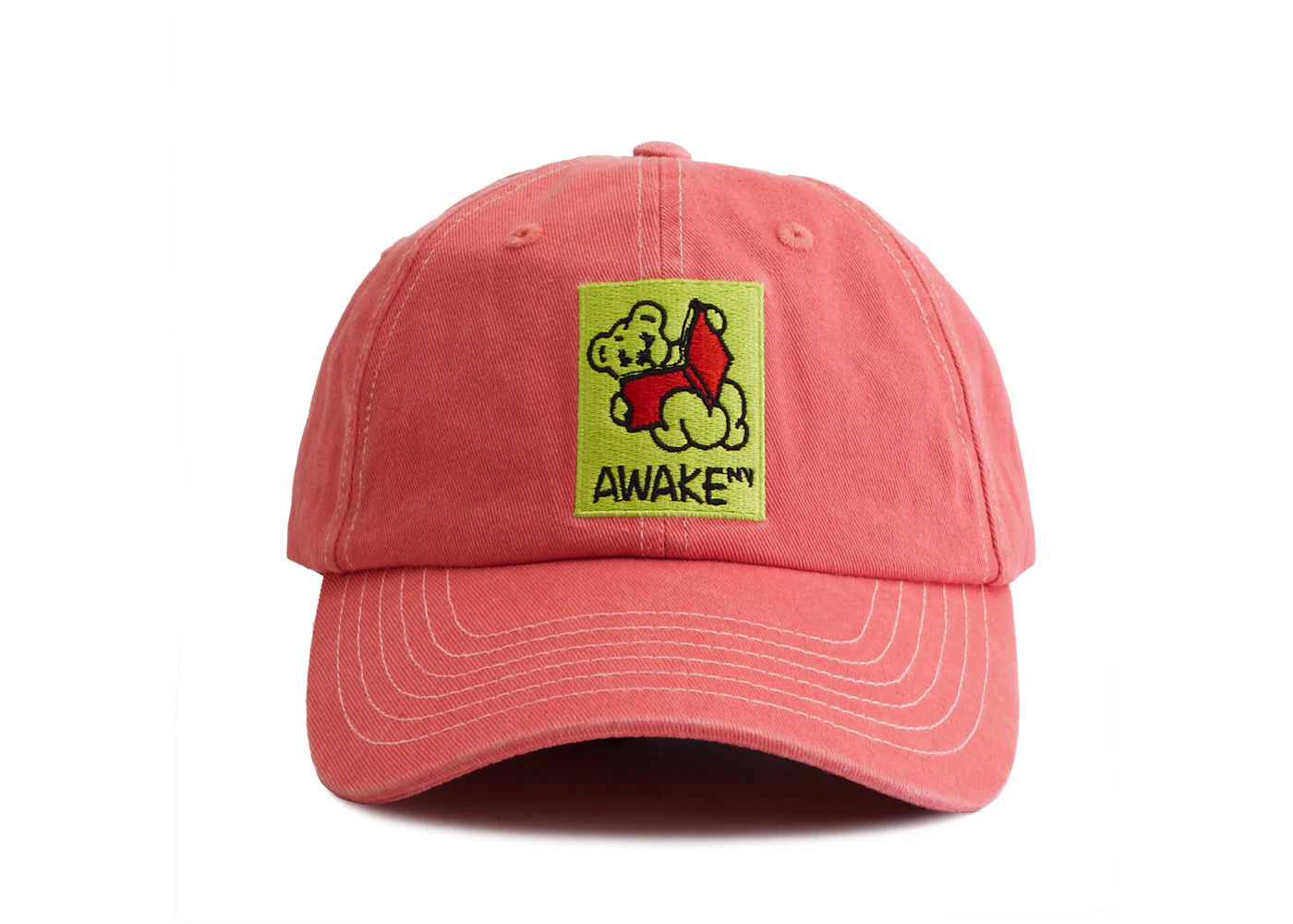 Awake Teddy Hat Coral