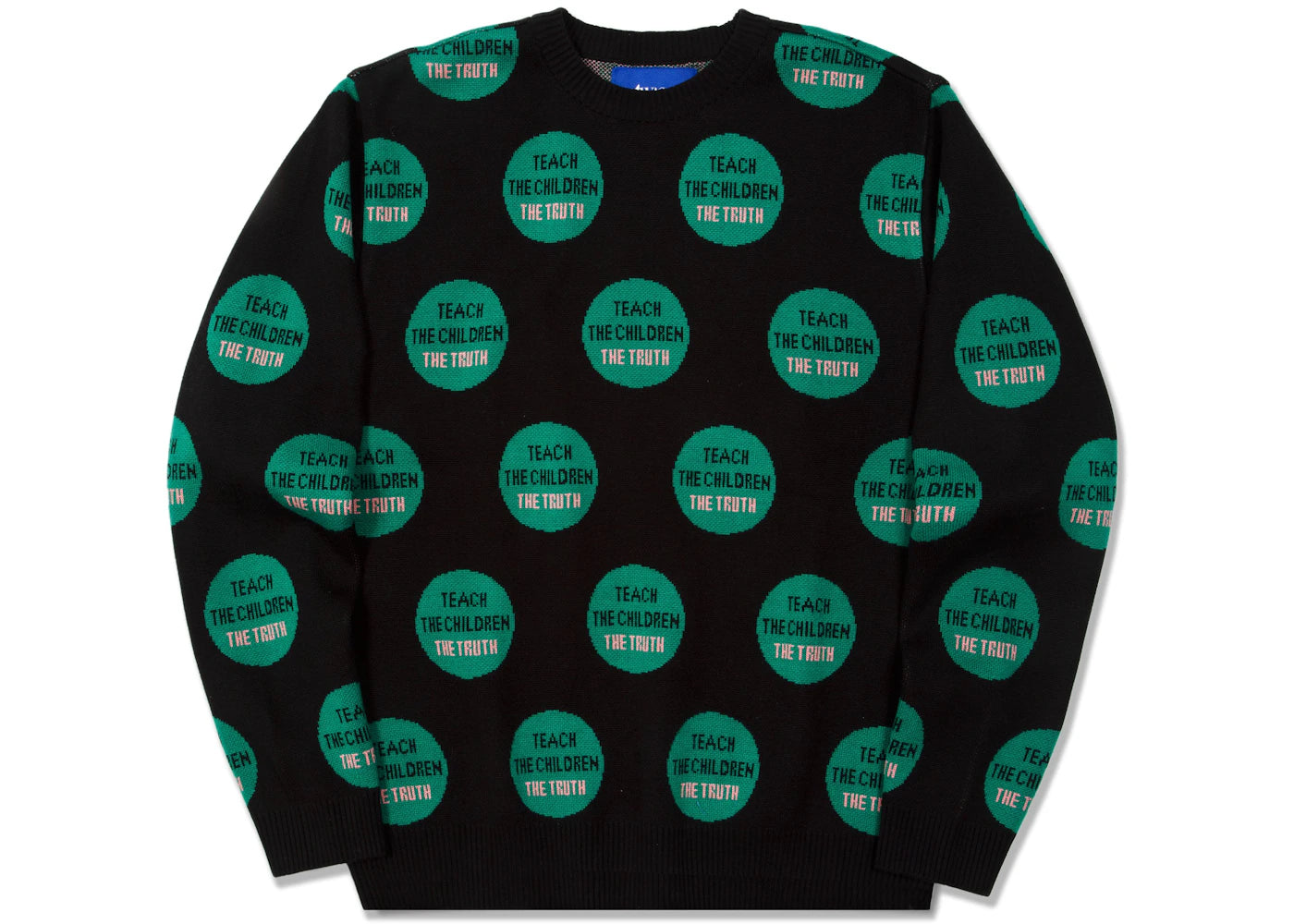 Awake Truth Pullover Sweater Black