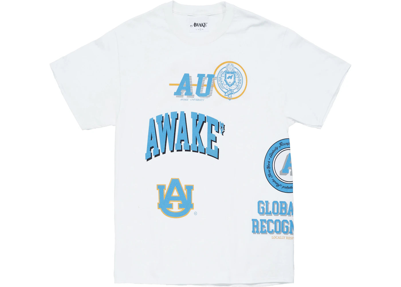 Awake University Tee White