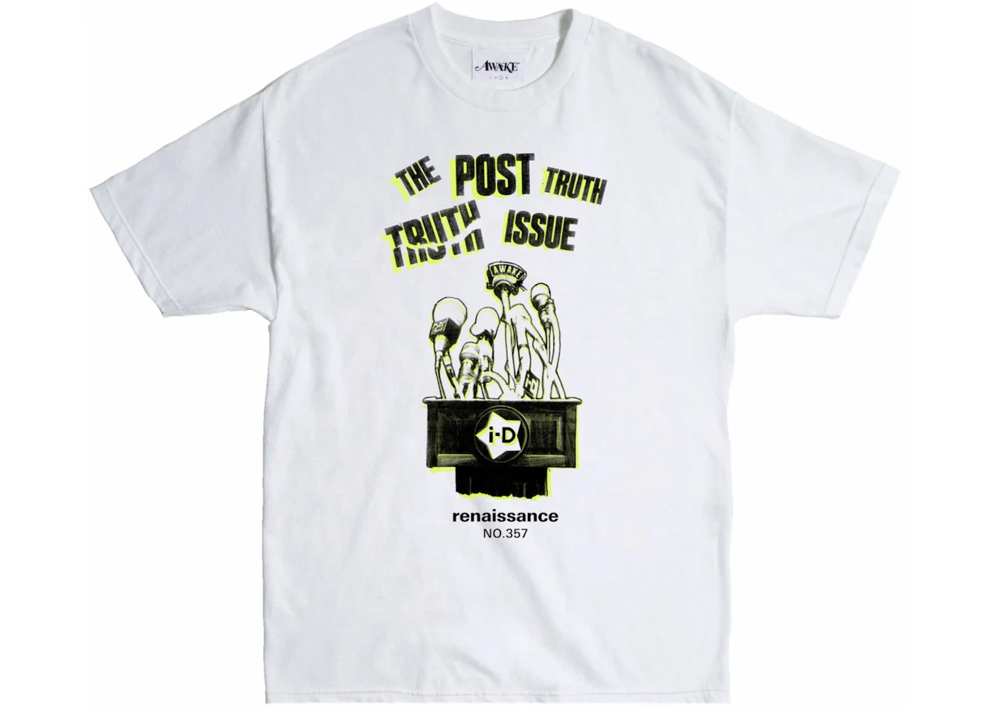Awake i-D Magazine Tee White