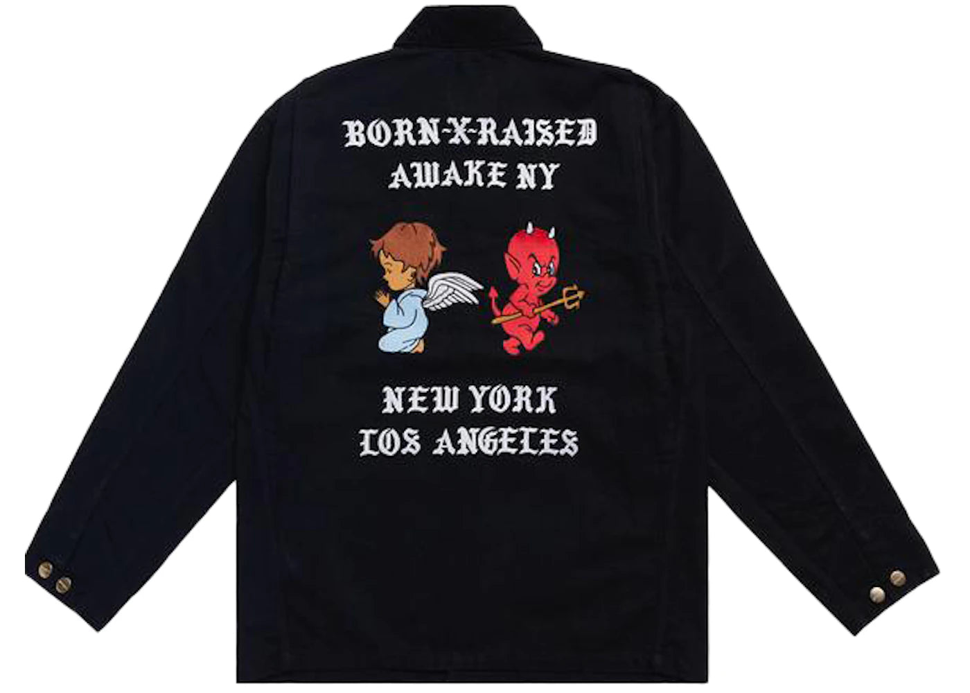 Awake x Born X Raised Carhartt WIP Chore Coat Black