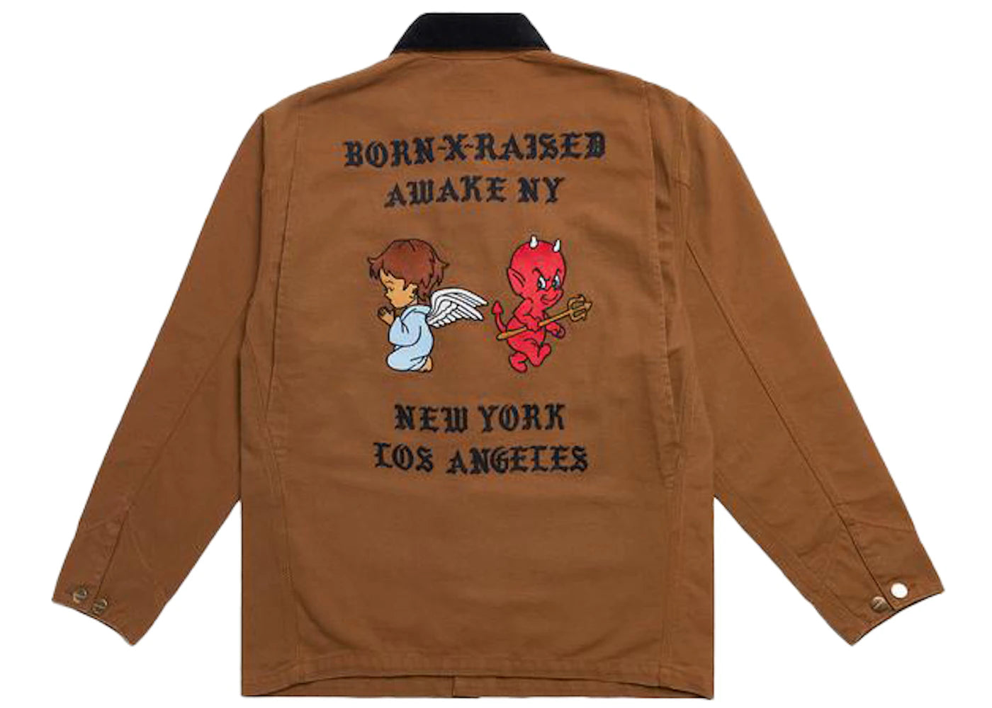 Awake x Born X Raised Carhartt WIP Chore Coat Brown