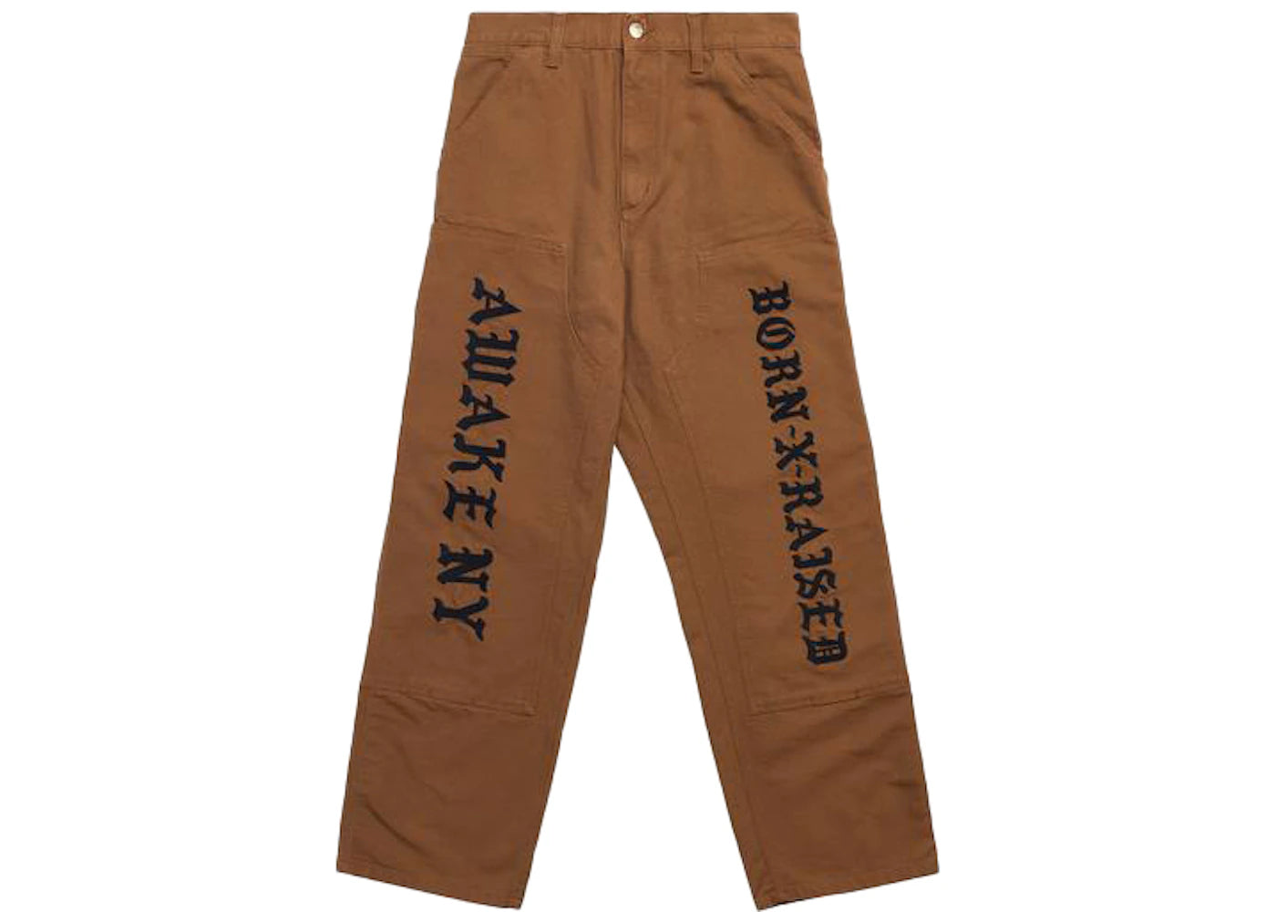 Awake x Born X Raised Carhartt WIP Double Knee Pant Brown