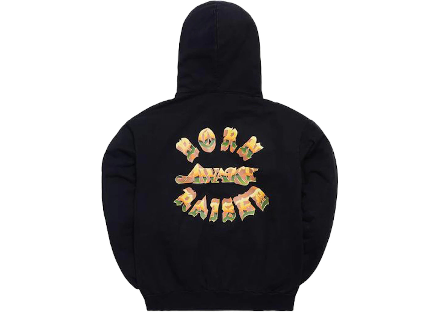 Awake x Born X Raised Chrome Rocker Hoody Black