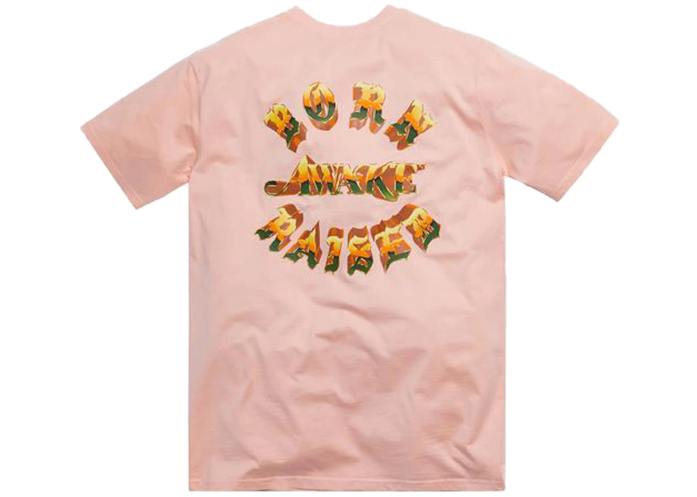 Awake x Born X Raised Chrome Rocker Tee Pink